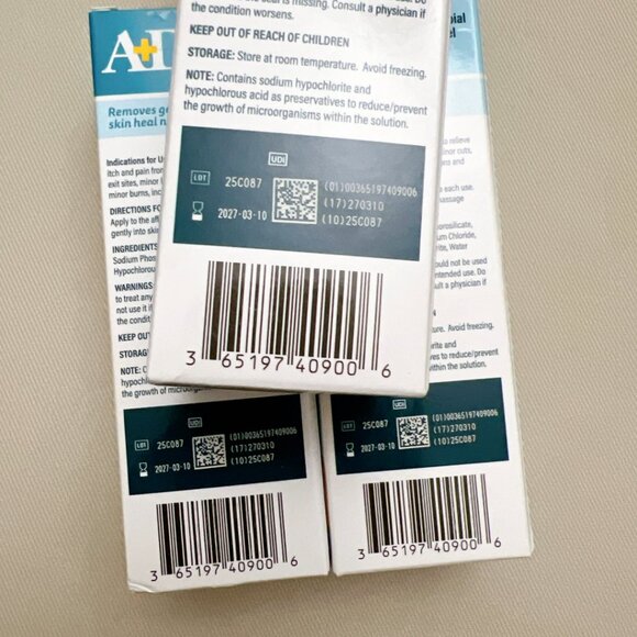 3x A+D Antimicrobial Hydrogel Spray Remove Germs Help Skin Heal 4oz EXP 03/2027 - Picture 3 of 3